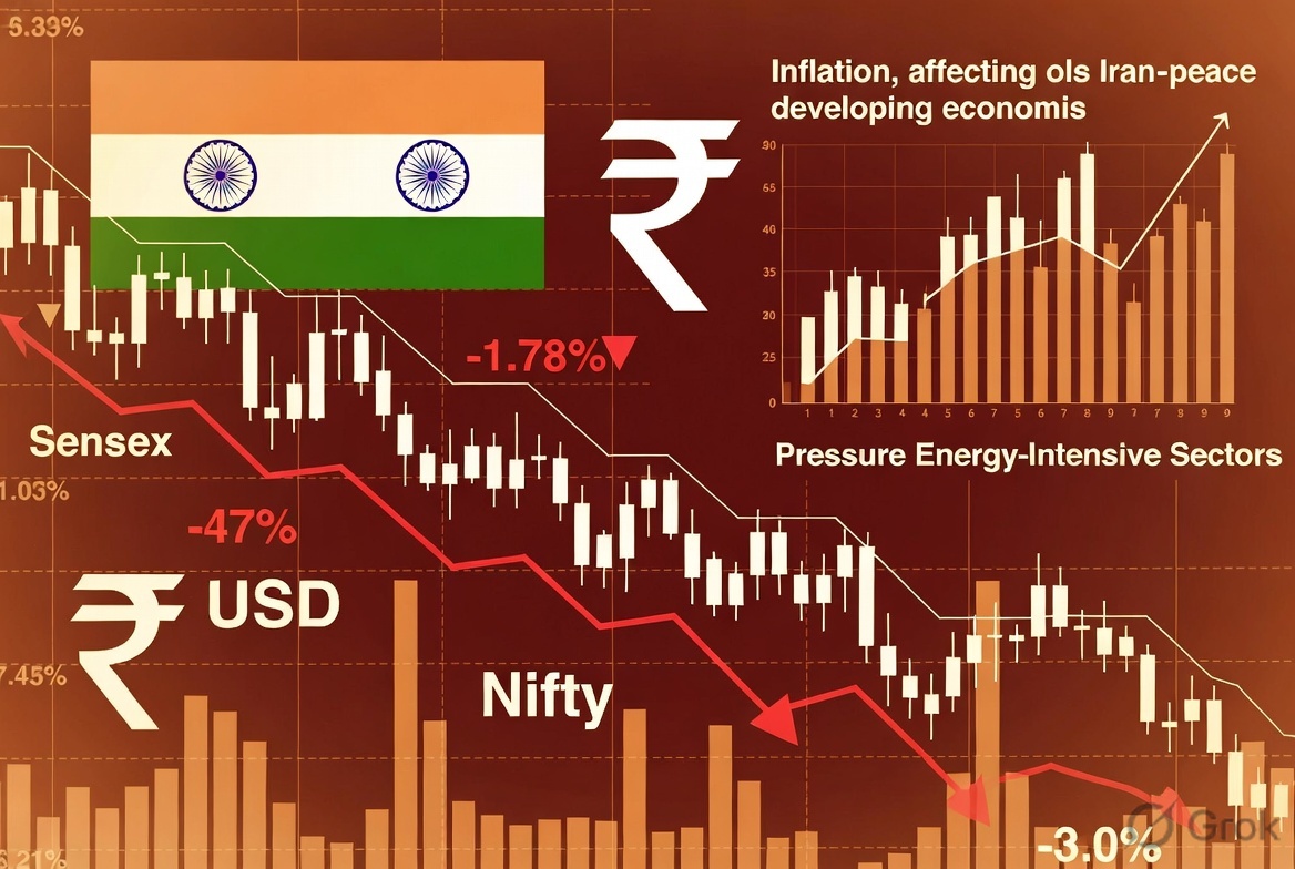 Image related to Failed US-Iran Talks Trigger Oil Surge and Sensex Plunge